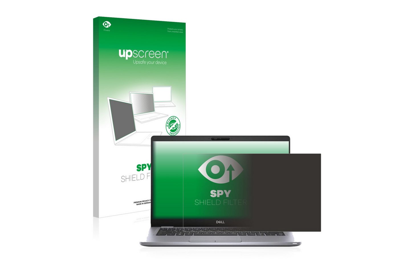 upscreen Blickschutzfilter für Dell Latitude 5310 Non-Touch, Displayschutzfolie, Blickschutz Blaulichtfilter Sichtschutz Privacy Filter von upscreen