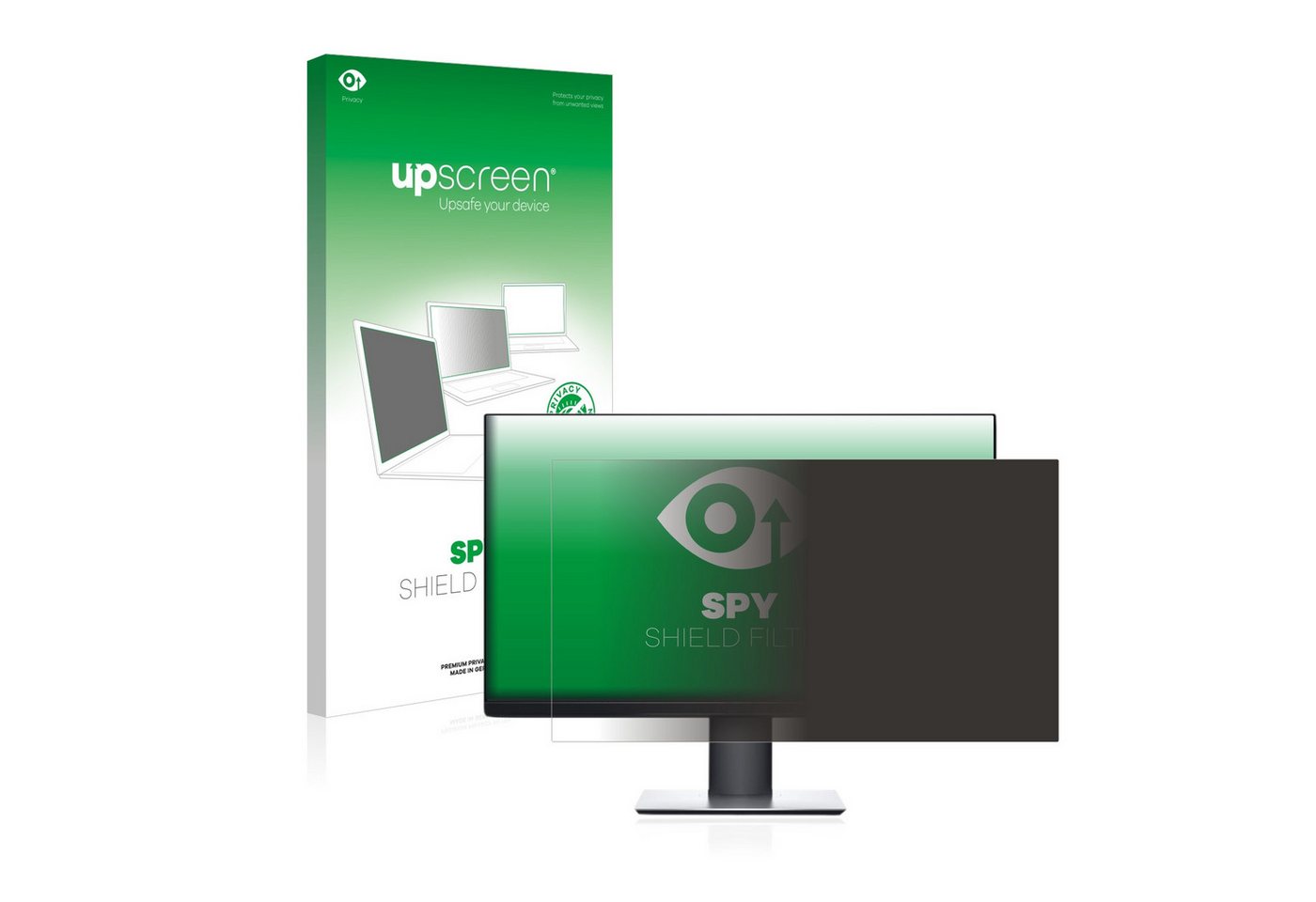 upscreen Blickschutzfilter für Dell P2720 DC, Displayschutzfolie, Blickschutz Blaulichtfilter Sichtschutz Privacy Filter von upscreen