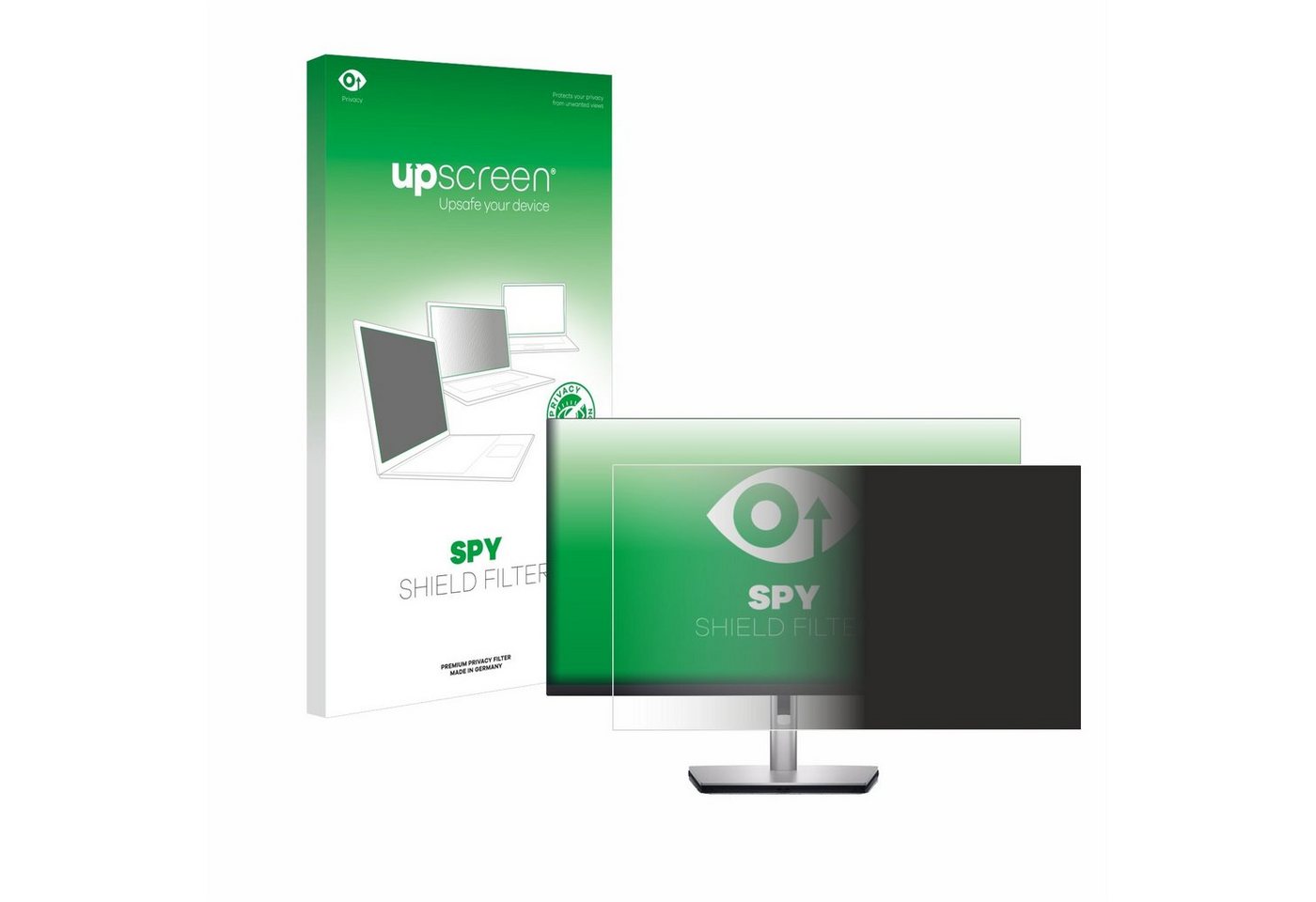 upscreen Blickschutzfilter für Dell P3223DE, Displayschutzfolie, Blickschutz Blaulichtfilter Sichtschutz Privacy Filter von upscreen