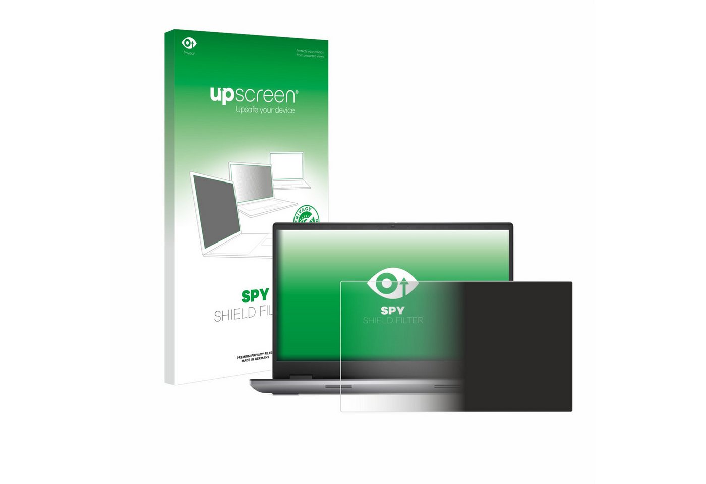 upscreen Blickschutzfilter für Dell Precision 7780, Displayschutzfolie, Blickschutz Blaulichtfilter Sichtschutz Privacy Filter von upscreen