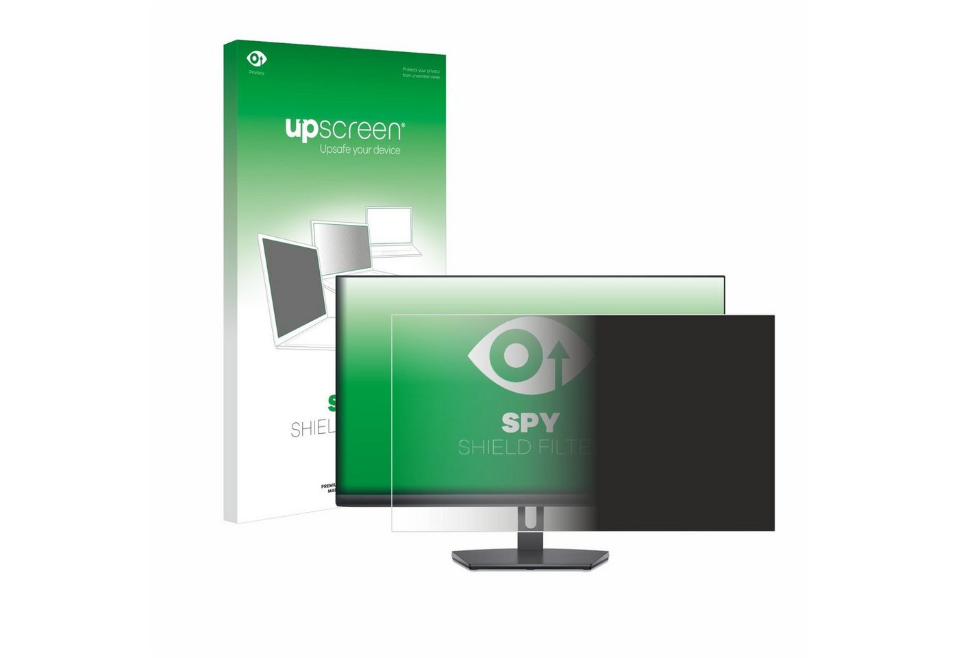 upscreen Blickschutzfilter für Dell S2421NX (24), Displayschutzfolie, Blickschutz Blaulichtfilter Sichtschutz Privacy Filter von upscreen