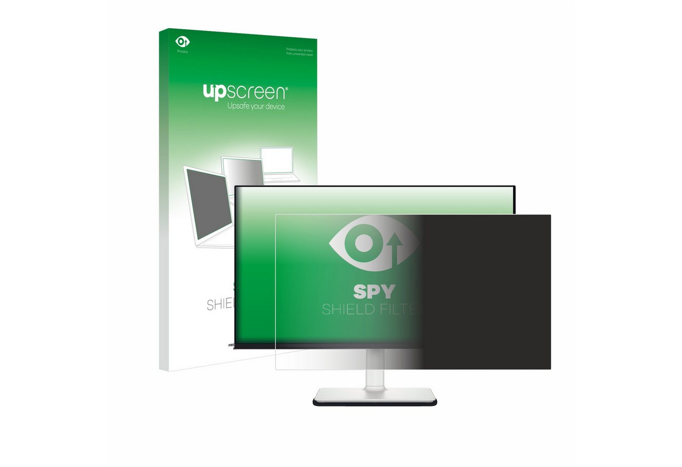 upscreen Blickschutzfilter für Dell S2425HS, Displayschutzfolie, Blickschutz Blaulichtfilter Sichtschutz Privacy Filter von upscreen