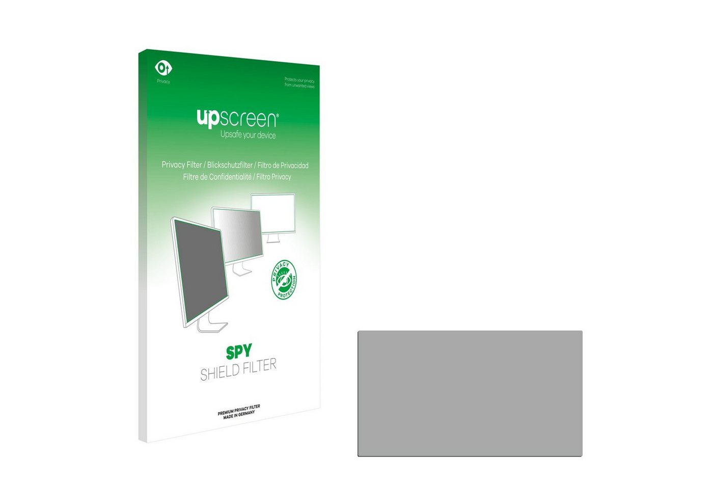 upscreen Blickschutzfilter für Dell U2414H, Displayschutzfolie, Blickschutz Blaulichtfilter Sichtschutz Privacy Filter von upscreen