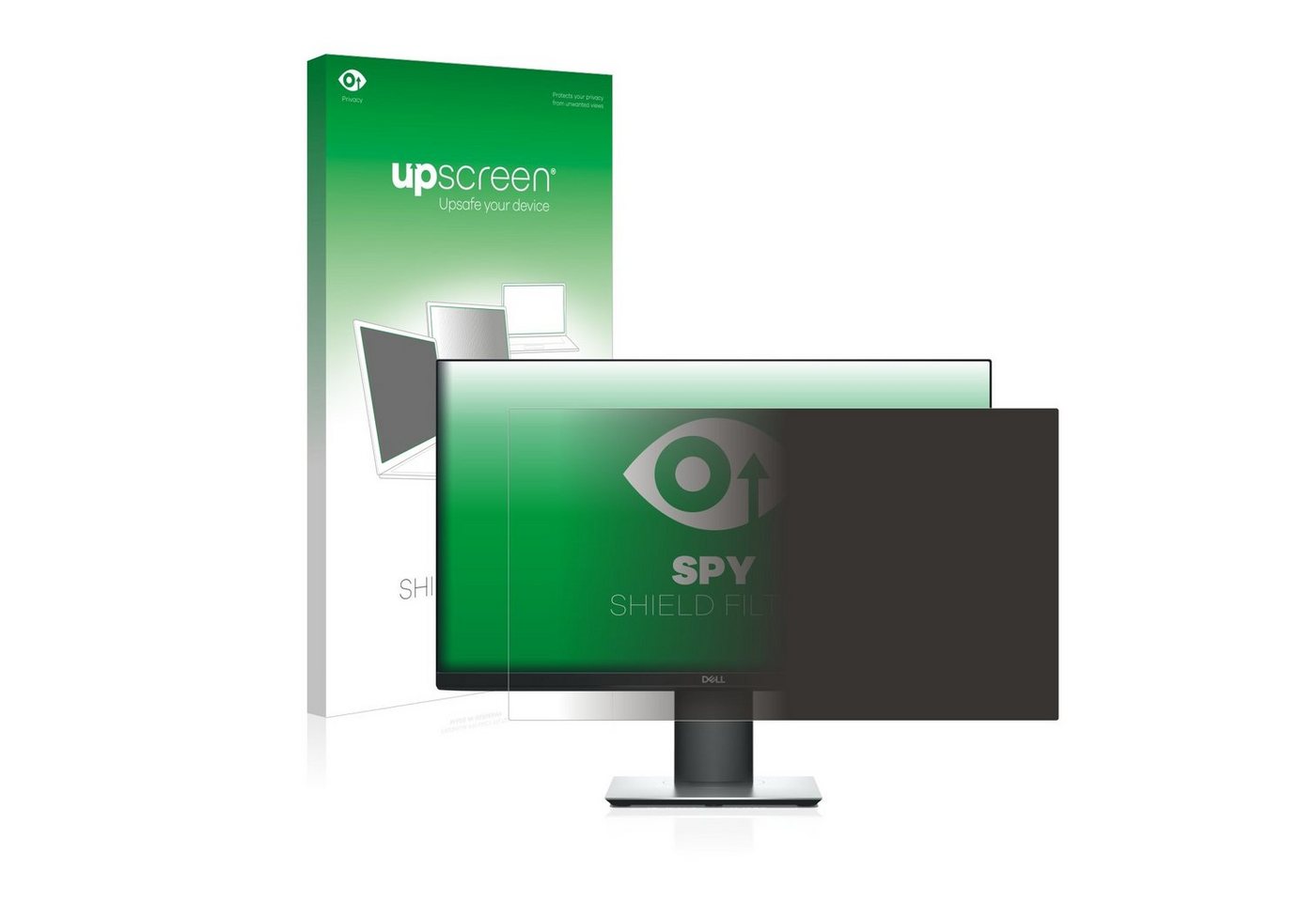 upscreen Blickschutzfilter für Dell UltraSharp U3219Q, Displayschutzfolie, Blickschutz Blaulichtfilter Sichtschutz Privacy Filter von upscreen