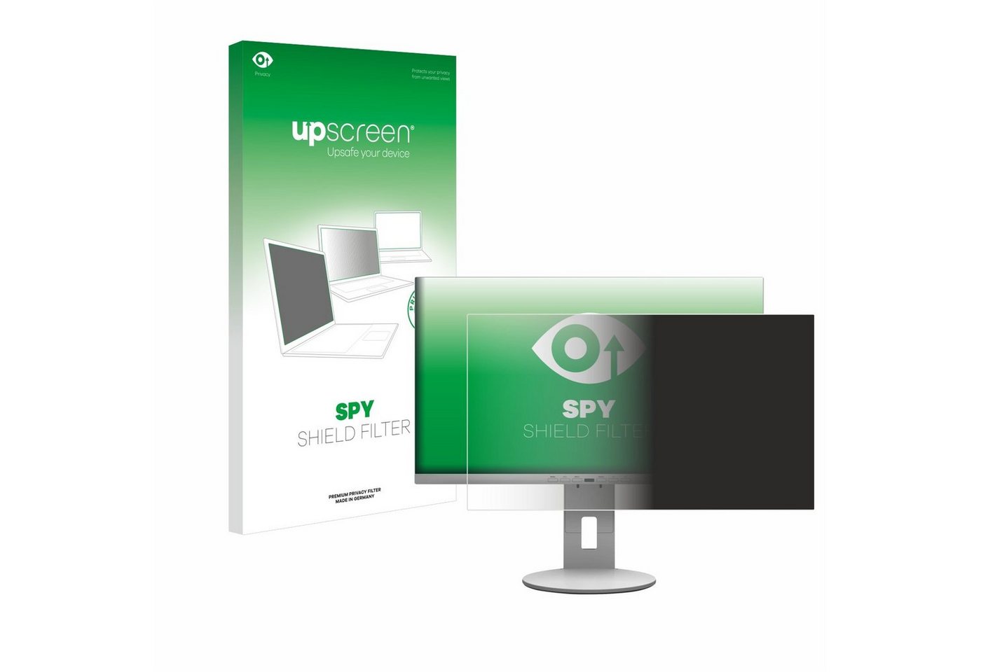 upscreen Blickschutzfilter für Fujitsu P2410 TE, Displayschutzfolie, Blickschutz Blaulichtfilter Sichtschutz Privacy Filter von upscreen