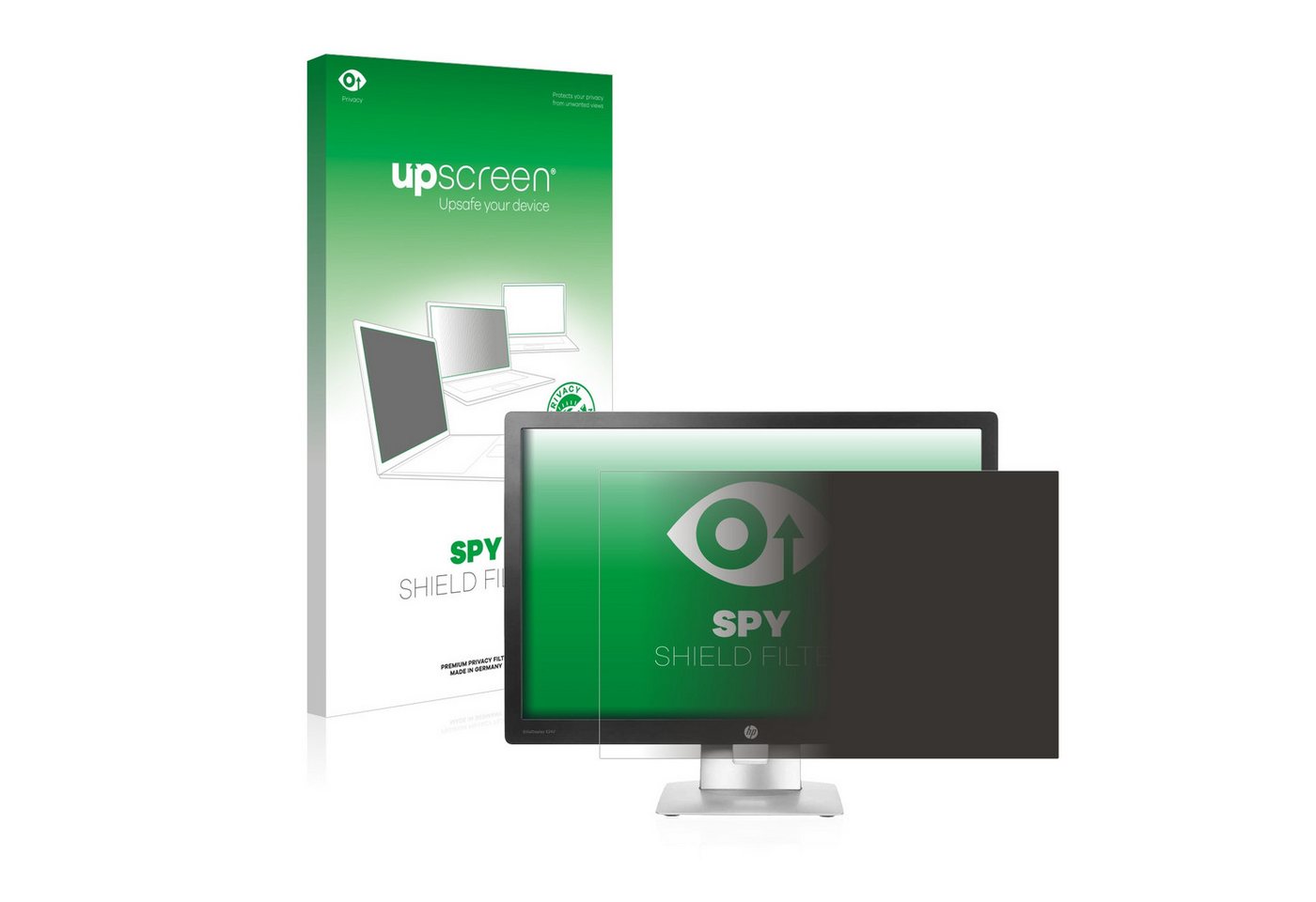 upscreen Blickschutzfilter für HP EliteDisplay E242, Displayschutzfolie, Blickschutz Blaulichtfilter Sichtschutz Privacy Filter von upscreen
