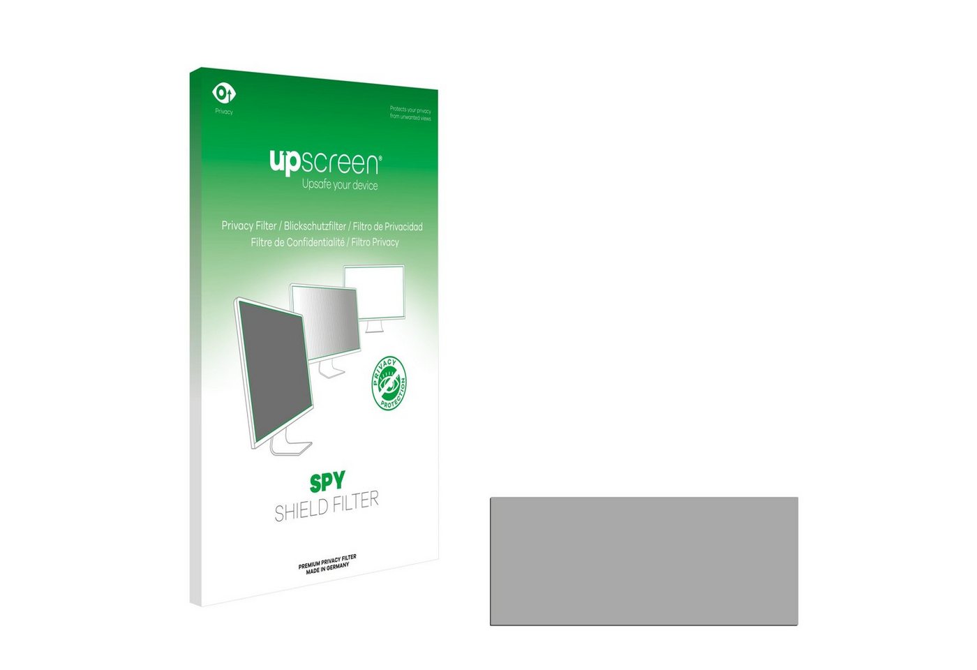 upscreen Blickschutzfilter für HP P34hc G4, Displayschutzfolie, Blickschutz Blaulichtfilter Sichtschutz Privacy Filter von upscreen