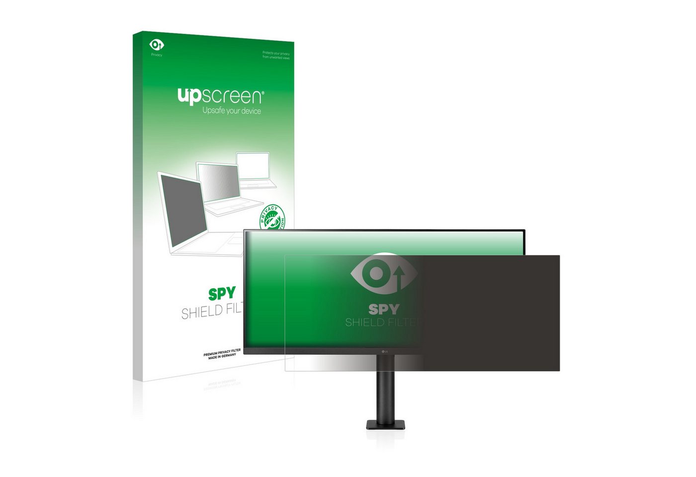 upscreen Blickschutzfilter für LG UltraWide 34WN780-B, Displayschutzfolie, Blickschutz Blaulichtfilter Sichtschutz Privacy Filter von upscreen