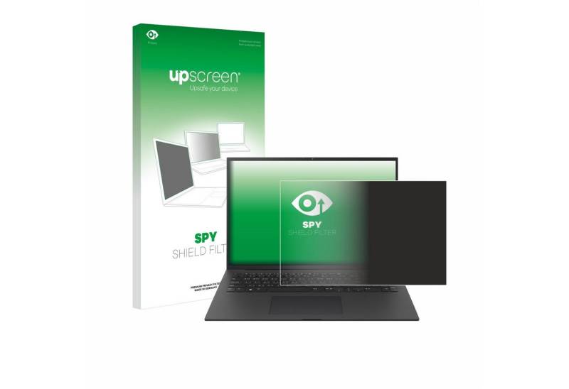 upscreen Displayschutzfolie Blickschutzfilter für LG gram Pro 17 2024, Anti-Spy Privacy Filter Sichtschutz Blickschutzfilter Blaulicht-Schutz von upscreen