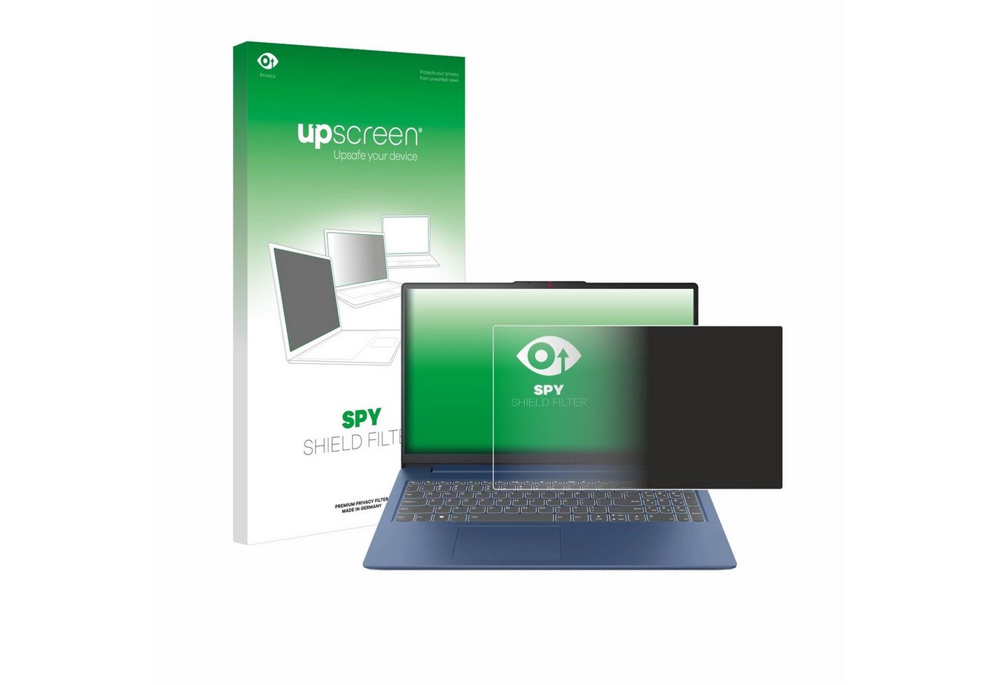 upscreen Blickschutzfilter für Lenovo IdeaPad Slim 3 Gen 8 15, Displayschutzfolie, Blickschutz Blaulichtfilter Sichtschutz Privacy Filter" von upscreen