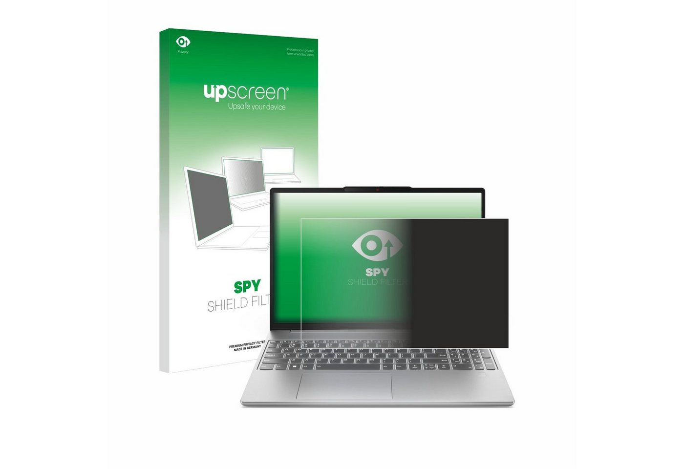upscreen Blickschutzfilter für Lenovo IdeaPad Slim 5i Gen 9 16, Displayschutzfolie, Blickschutz Blaulichtfilter Sichtschutz Privacy Filter" von upscreen