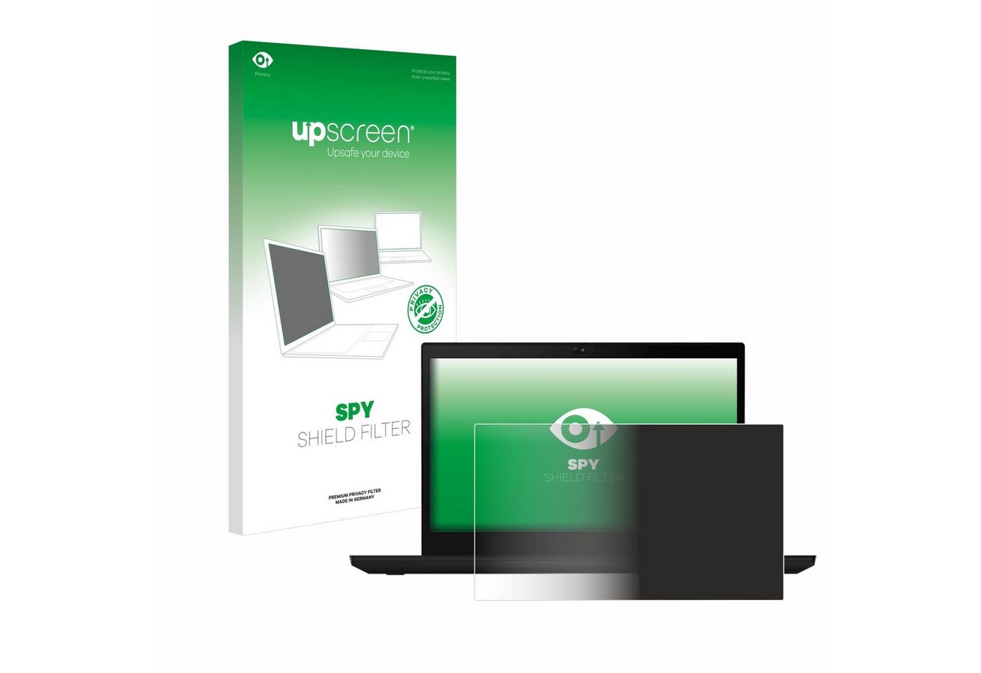upscreen Blickschutzfilter für Lenovo ThinkPad T14 Gen 1, Displayschutzfolie, Blickschutz Blaulichtfilter Sichtschutz Privacy Filter von upscreen