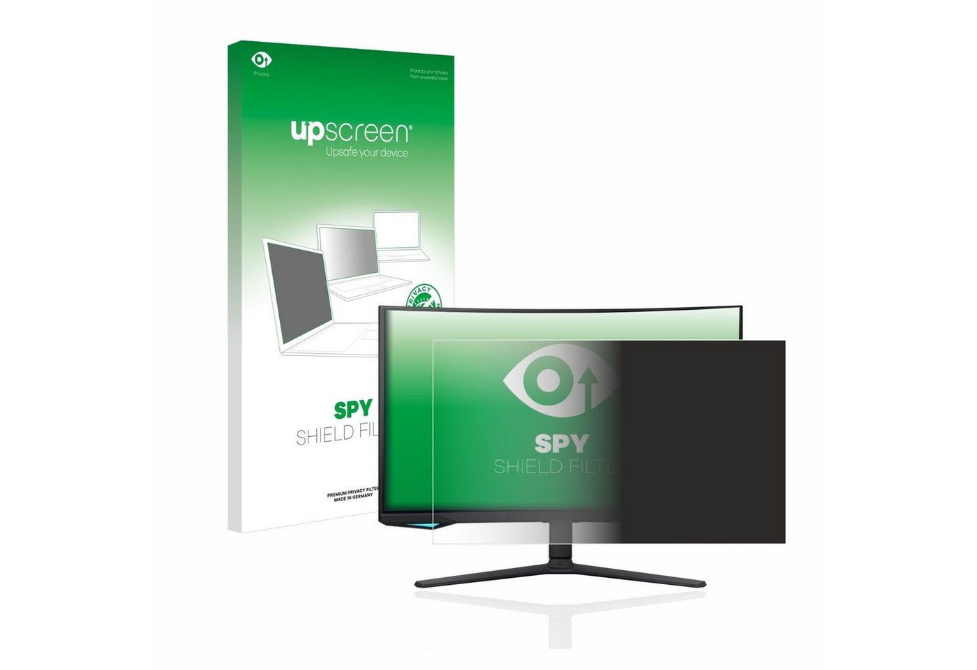 upscreen Blickschutzfilter für Samsung Odyssey Neo G7, Displayschutzfolie, Blickschutz Blaulichtfilter Sichtschutz Privacy Filter von upscreen