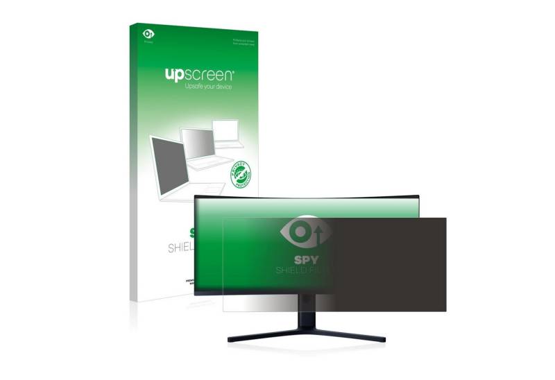 upscreen Blickschutzfilter für Xiaomi Mi Curved Gaming Monitor, Displayschutzfolie, Blickschutz Blaulichtfilter Sichtschutz Privacy Filter von upscreen