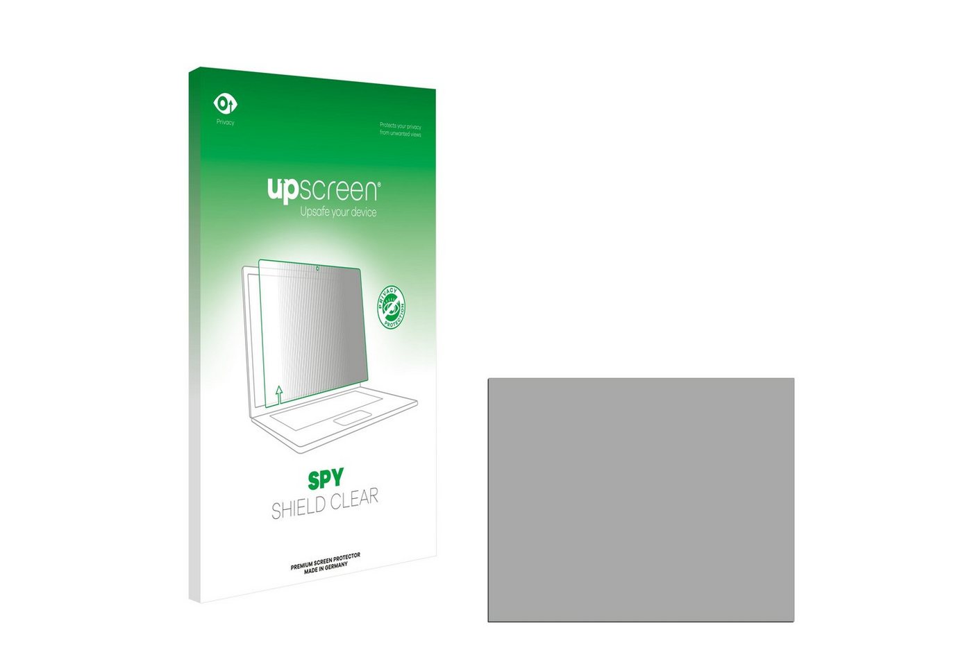 upscreen Blickschutzfolie für 43.2 cm (17 Zoll) [341 x 273 mm], Displayschutzfolie, Blaulichtfilter Privacy Folie Schutzfolie Sichtschutz klar Anti-Spy von upscreen