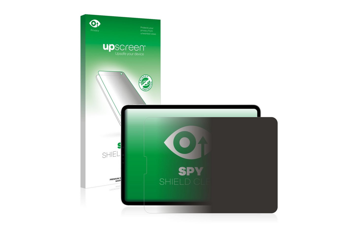 upscreen Blickschutzfolie für Apple iPad Pro 11 2022 (im Querformat), Displayschutzfolie, Blaulichtfilter Privacy Folie Schutzfolie Sichtschutz klar Anti-Spy" von upscreen