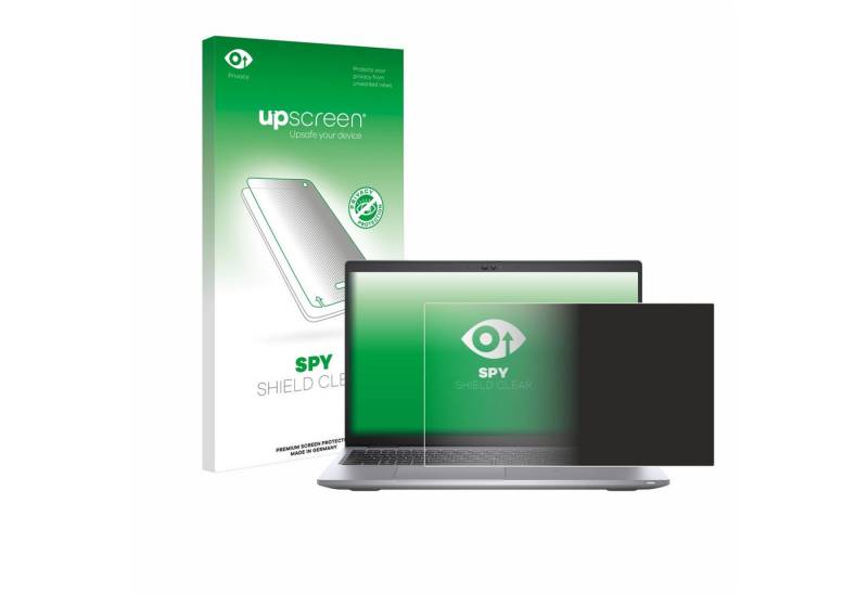 upscreen Displayschutzfolie Sichtschutzfolie für Dell Precision 3560, Anti-Spy Privacy Sichtschutz Blickschutzfolie Blaulicht-Schutz von upscreen