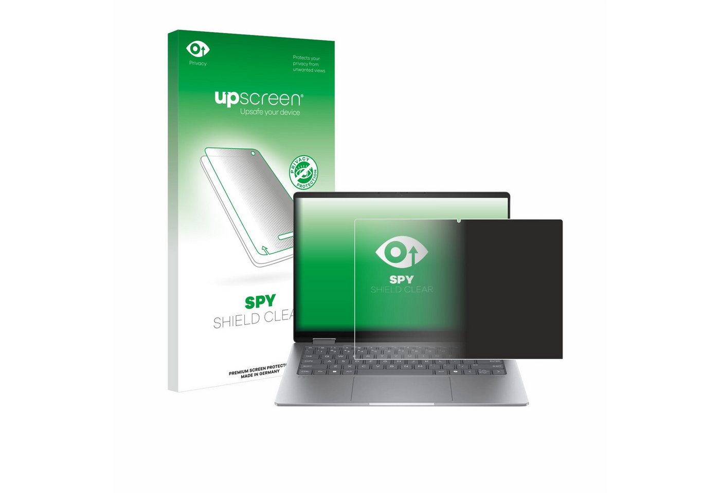 upscreen Displayschutzfolie Sichtschutzfolie für HP Envy x360 14 2-in-1, Anti-Spy Privacy Sichtschutz Blickschutzfolie Blaulicht-Schutz upscreen Displayschutzfolie Sichtschutzfolie für HP Envy x360 14 2-in-1, Anti-Spy Privacy Sichtschutz Blickschutzfolie Blaulicht-Schutz von upscreen