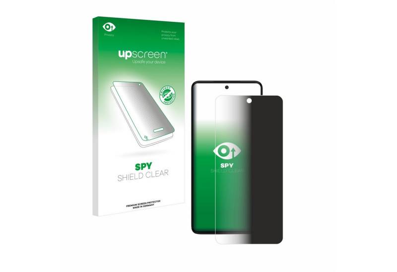 upscreen Displayschutzfolie Sichtschutzfolie für Motorola Moto G84, 1 Stück, Anti-Spy Privacy Sichtschutz Blickschutzfolie Blaulicht-Schutz von upscreen
