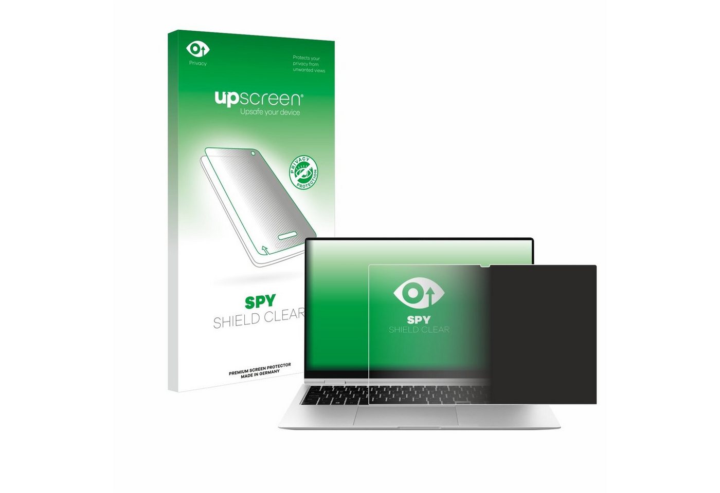 upscreen Blickschutzfolie für Samsung Galaxy Book2 Pro 360 15.6, Displayschutzfolie, Blaulichtfilter Privacy Folie Schutzfolie Sichtschutz klar Anti-Spy" von upscreen
