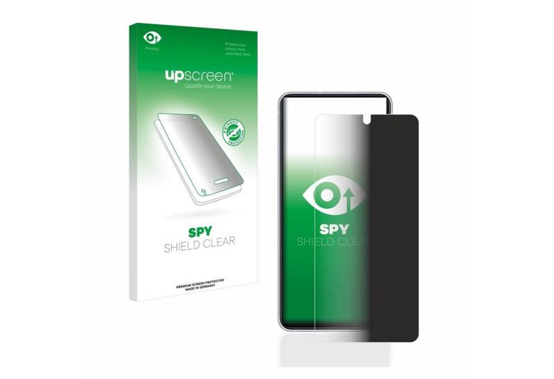 upscreen Displayschutzfolie Sichtschutzfolie für Samsung Galaxy S21 FE 5G, 1 Stück, Anti-Spy Privacy Sichtschutz Blickschutzfolie Blaulicht-Schutz von upscreen