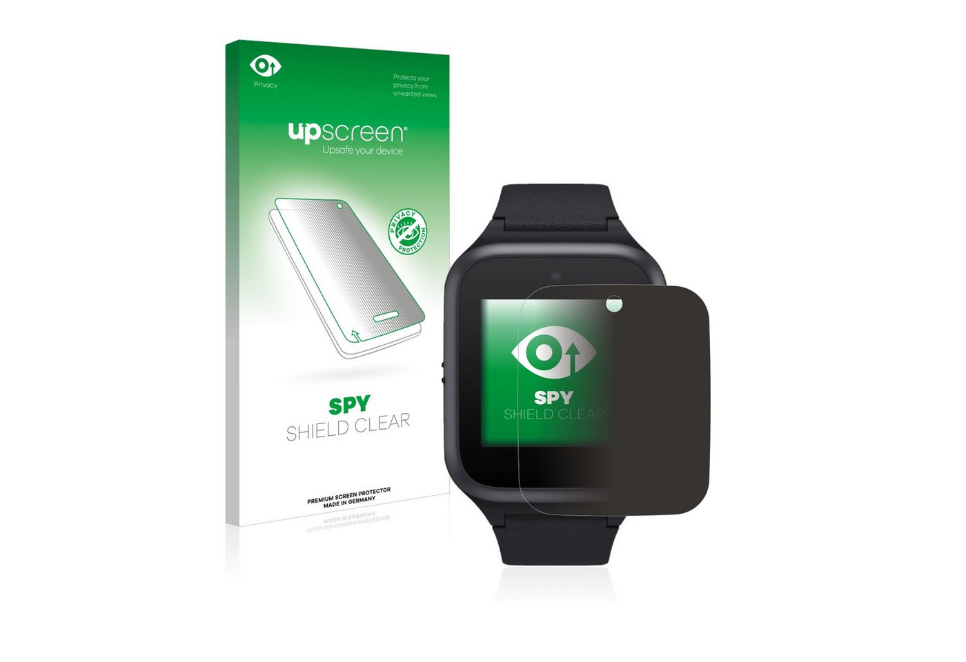 upscreen Blickschutzfolie für TCL Movetime Family Watch MT40S, Displayschutzfolie, Blaulichtfilter Privacy Folie Schutzfolie Sichtschutz klar Anti-Spy von upscreen