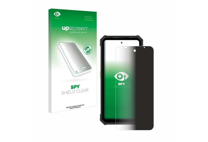 upscreen Displayschutzfolie Sichtschutzfolie für Ulefone Armor 24, 1 Stück, Anti-Spy Privacy Sichtschutz Blickschutzfolie Blaulicht-Schutz von upscreen