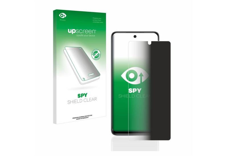 upscreen Displayschutzfolie Sichtschutzfolie für Xiaomi Mi 10T Lite, Anti-Spy Privacy Sichtschutz Blickschutzfolie Blaulicht-Schutz von upscreen