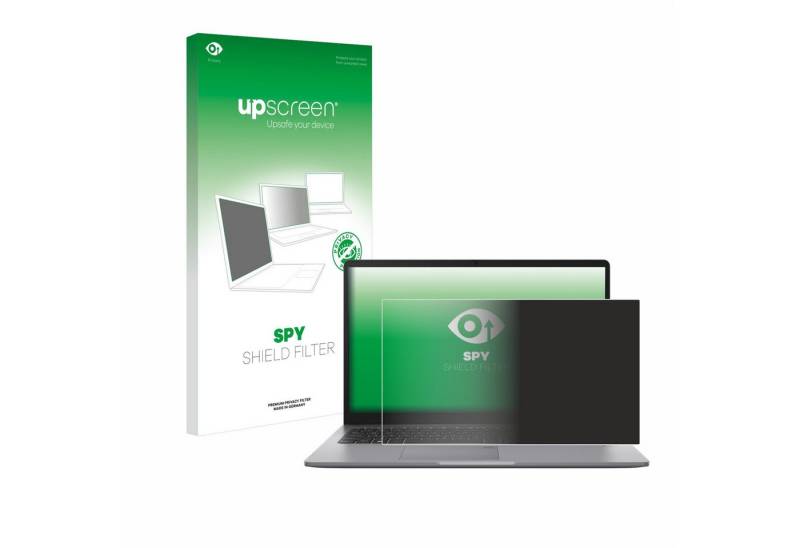 upscreen Displayschutzfolie Blickschutzfilter für ASUS ExpertBook P1 P1503, Anti-Spy Privacy Filter Sichtschutz Blickschutzfilter Blaulicht-Schutz von upscreen