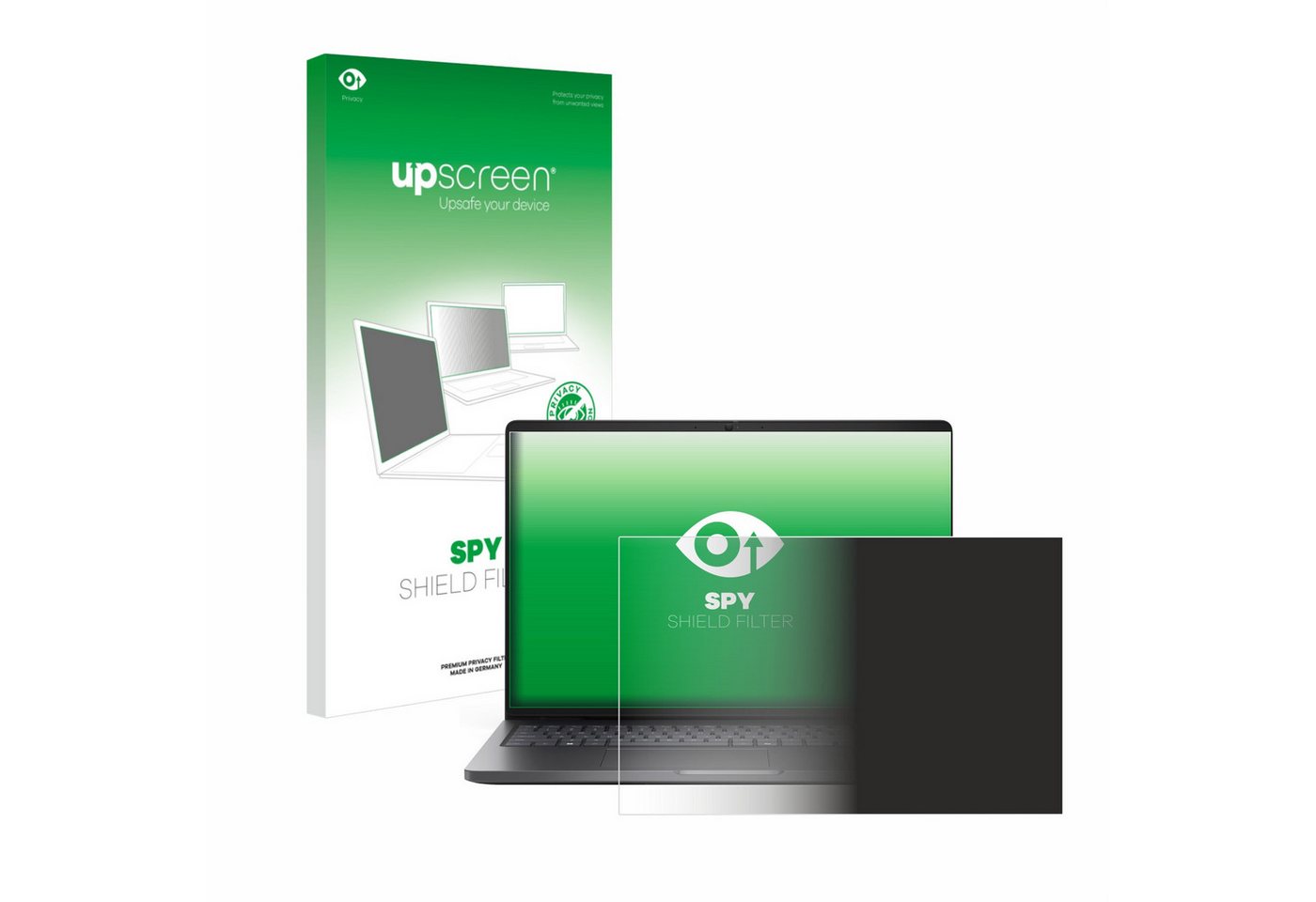 upscreen Displayschutzfolie Blickschutzfilter für Dell Pro 16 PC16250, Anti-Spy Privacy Filter Sichtschutz Blickschutzfilter Blaulicht-Schutz von upscreen