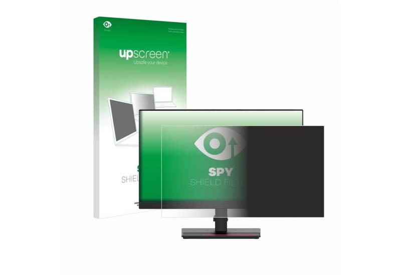 upscreen Displayschutzfolie Blickschutzfilter für Lenovo ThinkVision T24i-30 23,8", Anti-Spy Privacy Filter Sichtschutz Blickschutzfilter Blaulicht-Schutz von upscreen