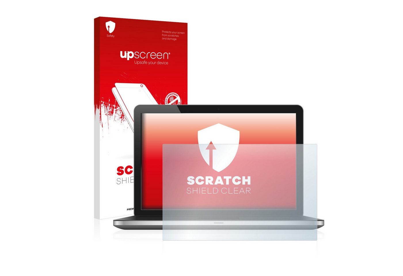 upscreen Displayschutzfolie Schutzfolie für 35.8 cm (14.1 Zoll) [286 x 214 mm], Displayschutz Schutz Folie Klar Transparent von upscreen