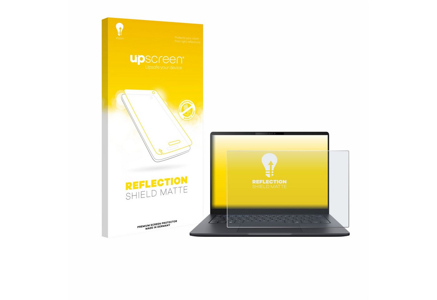 upscreen Displayschutzfolie Schutzfolie für ASUS ExpertBook B3 B3405, Displayschutz Schutz Folie Matt Entspiegelungsfolie von upscreen