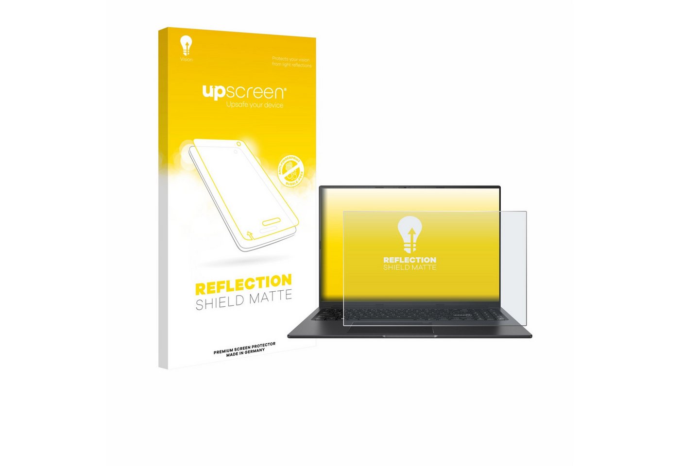 upscreen Displayschutzfolie Schutzfolie für ASUS Vivobook 16X OLED M3604, Displayschutz Schutz Folie Matt Entspiegelungsfolie von upscreen
