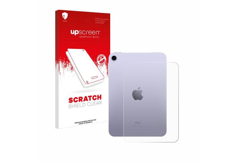 upscreen Displayschutzfolie Schutzfolie für Apple iPad Mini 7 2024 (Rückseite), Displayschutz Schutz Folie Klar Transparent von upscreen
