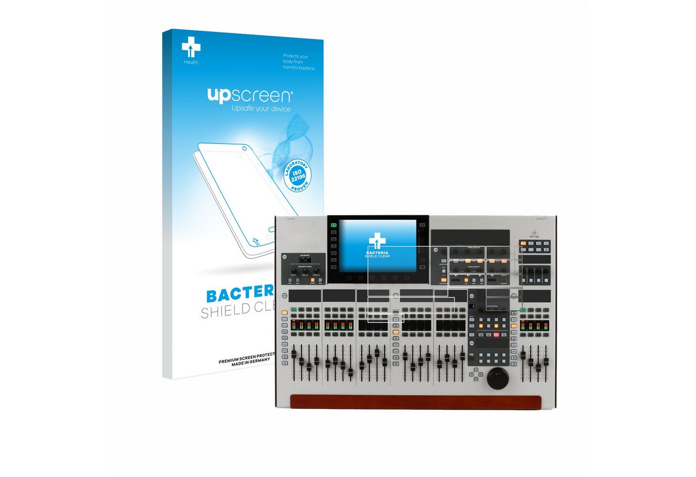 upscreen Displayschutzfolie Schutzfolie für Behringer Wing (Set bestehend aus 11 Folien), Displayschutz Schutz Folie Klar antibakteriell von upscreen