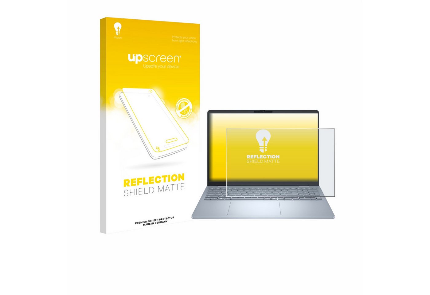 upscreen Displayschutzfolie Schutzfolie für Dell 16 Plus Laptop, Displayschutz Schutz Folie Matt Entspiegelungsfolie von upscreen
