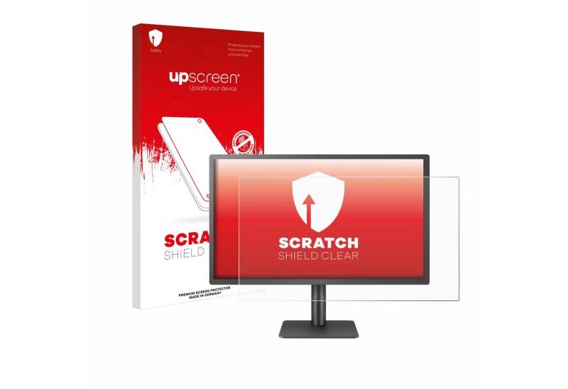 upscreen Displayschutzfolie Schutzfolie für LG UltraFine 24MD4KL-B 23.7", Displayschutz Schutz Folie Klar Transparent von upscreen