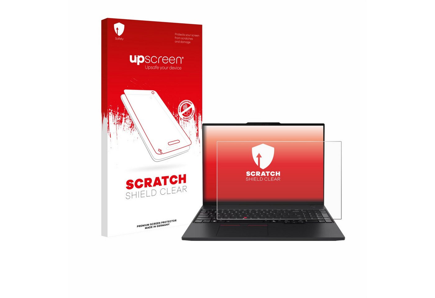 upscreen Displayschutzfolie Schutzfolie für Lenovo ThinkPad P16s Gen 4, Displayschutz Schutz Folie Klar Transparent von upscreen