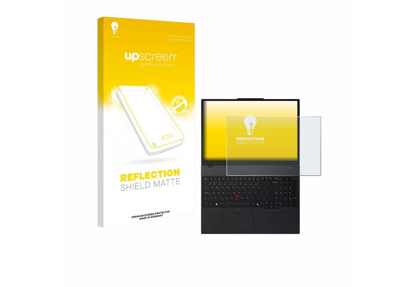 upscreen Displayschutzfolie Schutzfolie für Lenovo ThinkPad T16 Gen 4, Displayschutz Schutz Folie Matt Entspiegelungsfolie von upscreen