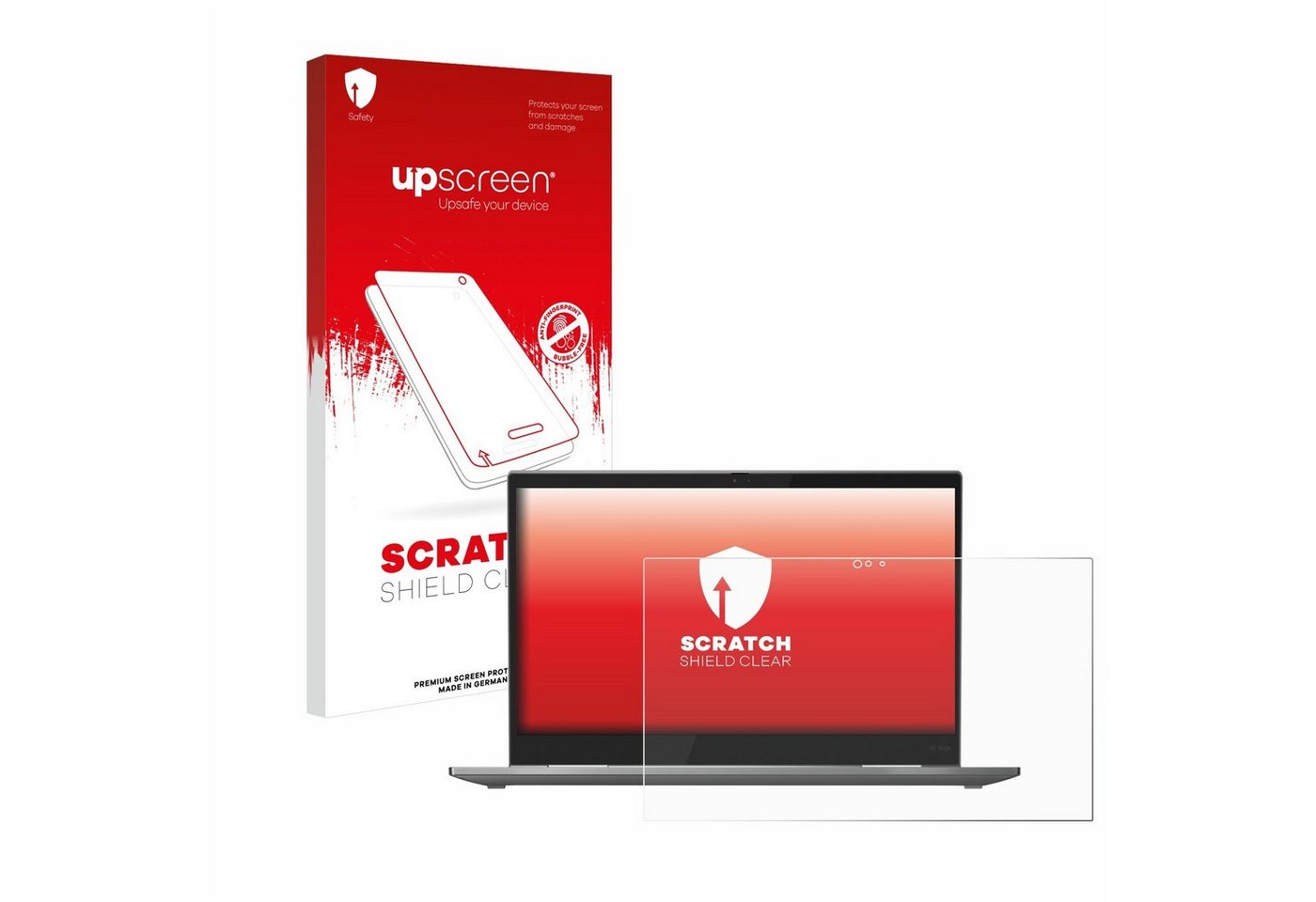 upscreen Displayschutzfolie Schutzfolie für Lenovo ThinkPad X1 Yoga (5. Gen), Displayschutz Schutz Folie Klar Transparent von upscreen