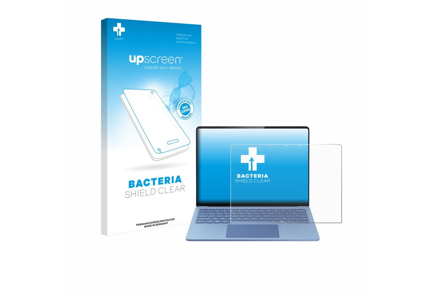 upscreen Displayschutzfolie Schutzfolie für Microsoft Surface Laptop 13.8", Displayschutz Schutz Folie Klar antibakteriell upscreen Displayschutzfolie Schutzfolie für Microsoft Surface Laptop 13.8", Displayschutz Schutz Folie Klar antibakteriell von upscreen