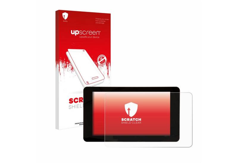 upscreen Displayschutzfolie Schutzfolie für Raspberry Pi Touchscreen 2 (7), Displayschutz Schutz Folie Klar Transparent von upscreen