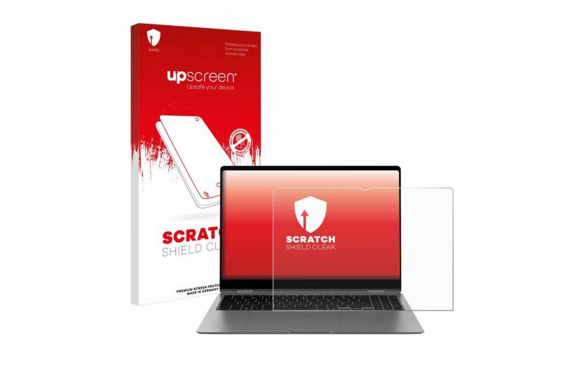 upscreen Displayschutzfolie Schutzfolie für Samsung Galaxy Book5 Pro 360 16", Displayschutz Schutz Folie Klar Transparent von upscreen