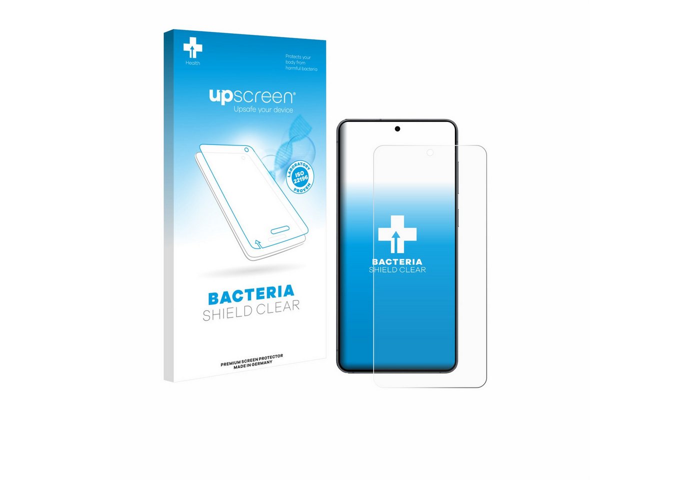upscreen Displayschutzfolie Schutzfolie für Samsung Galaxy S25 Edge, Displayschutz Schutz Folie Klar antibakteriell von upscreen