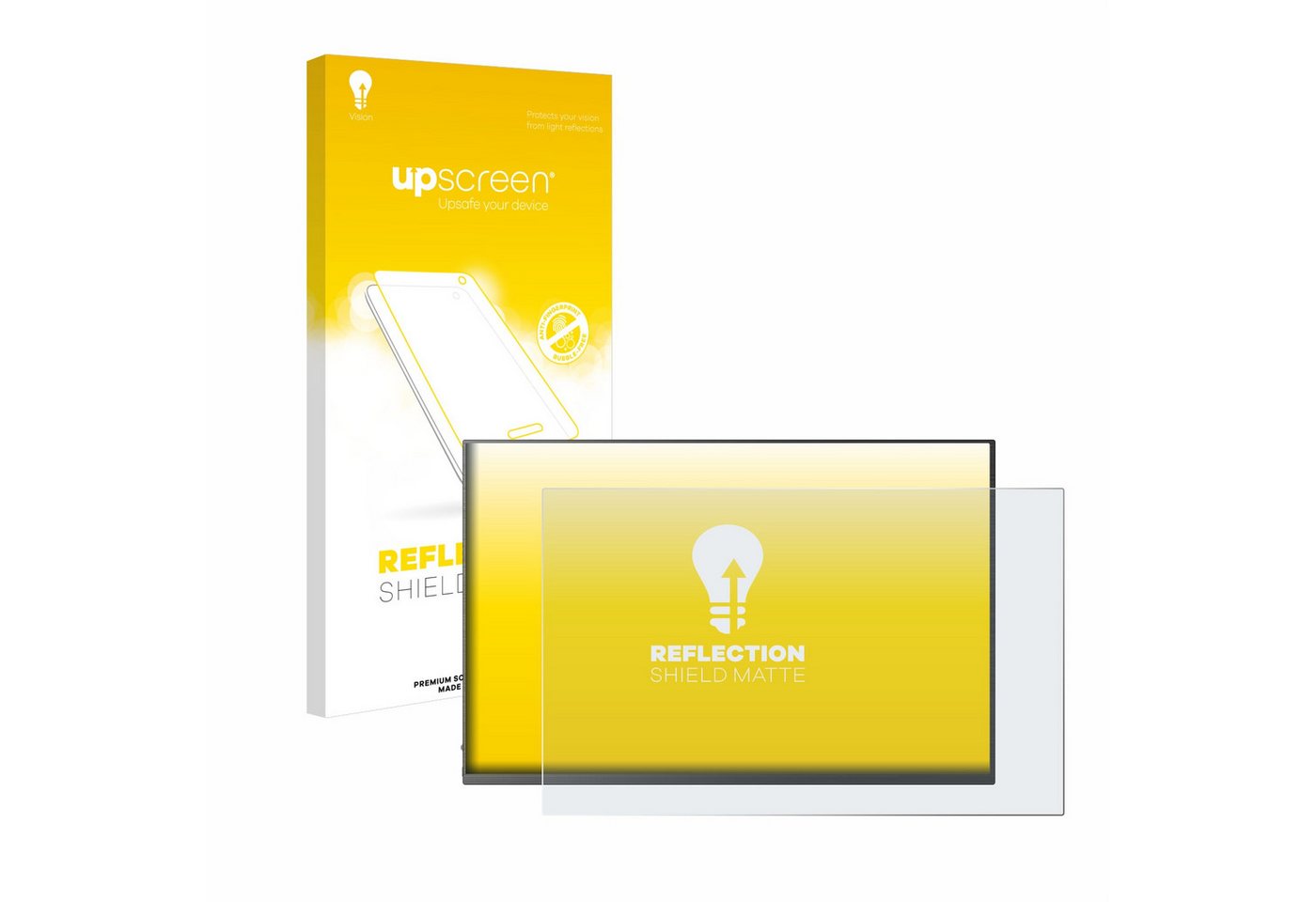 upscreen Displayschutzfolie Schutzfolie für Uperfect UGame K118 18", Displayschutz Schutz Folie Matt Entspiegelungsfolie von upscreen