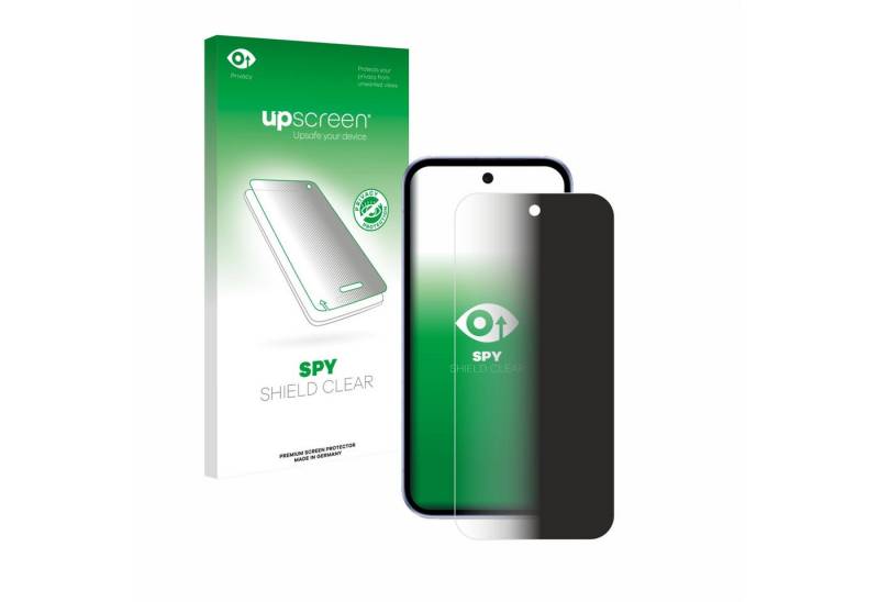 upscreen Displayschutzfolie Sichtschutzfolie für Google Pixel 9a, Anti-Spy Privacy Sichtschutz Blickschutzfolie Blaulicht-Schutz von upscreen