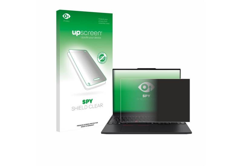 upscreen Displayschutzfolie Sichtschutzfolie für Lenovo ThinkPad P16s Gen 4, Anti-Spy Privacy Sichtschutz Blickschutzfolie Blaulicht-Schutz von upscreen