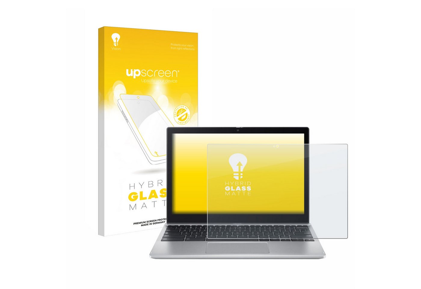 upscreen Displayschutzglas Schutzglas für Acer Chromebook Spin 312, Schutzfolie Display Schutz Glas Folie matt von upscreen