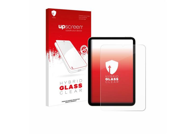 upscreen Displayschutzglas Schutzglas für Apple iPad Mini 7 2024, 1 Stück, Schutzfolie Display Schutz Glas Folie klar von upscreen